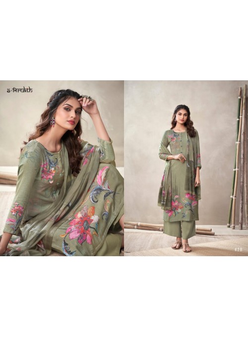 S-Nirukth Alissa Straight Dress Material Catalogue Set Wholesaler