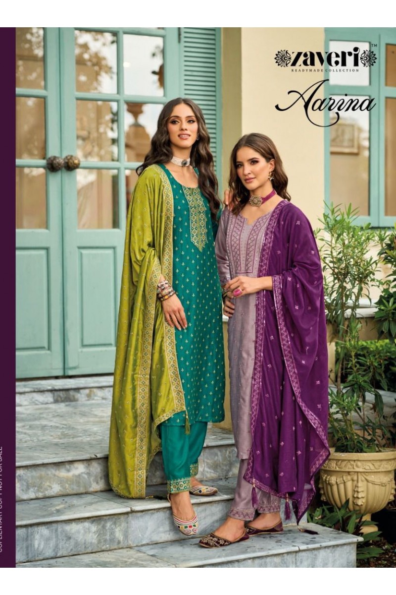 Zaveri Aarina Exclusive Fancy Straight Cut Kurti New Designs