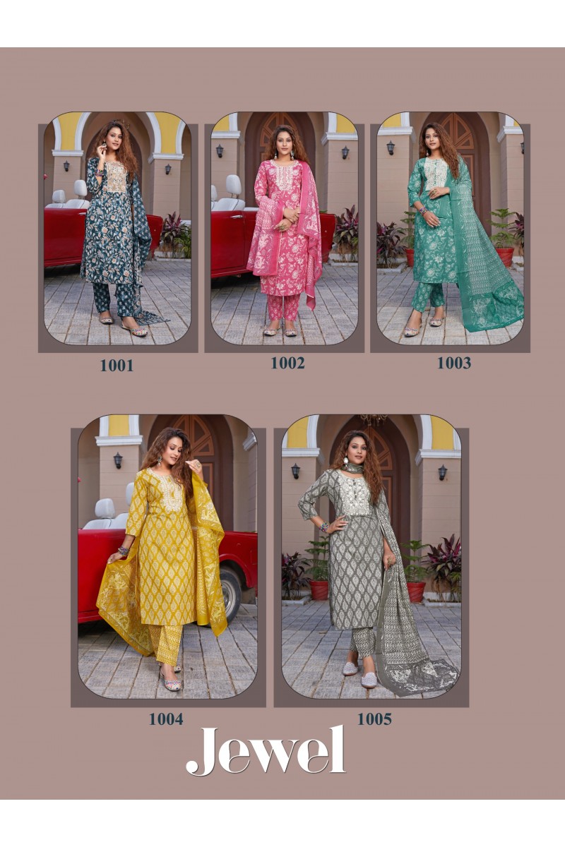Chhaya Jewel Wholesale Designer Cotton Printed Kurtis Manufacturer