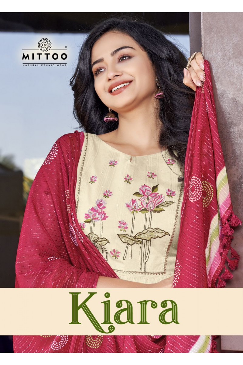 Mittoo Kiara Branded Georgette Wholesale Kurti Catalogue Set