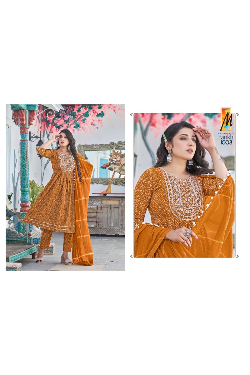 Master Pankhi Rayon Full Stitched Kurti Catalogue Set Wholesale