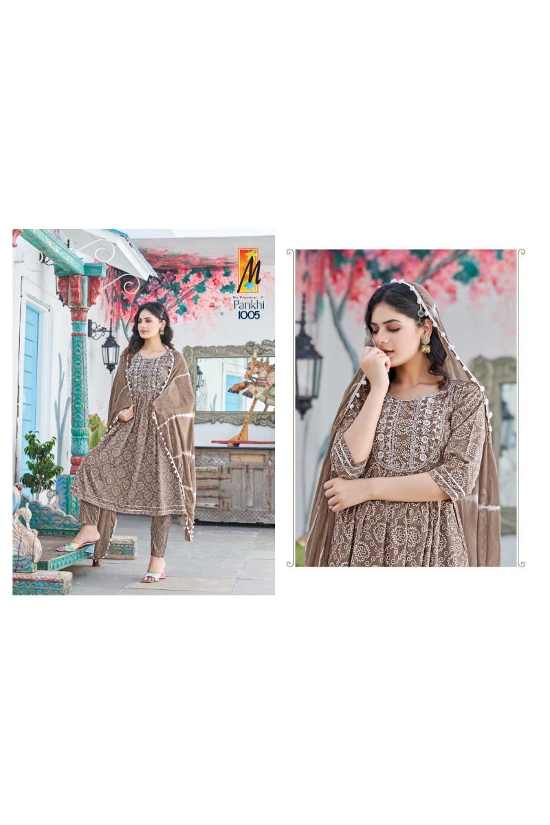 Master Pankhi Rayon Full Stitched Kurti Catalogue Set Wholesale
