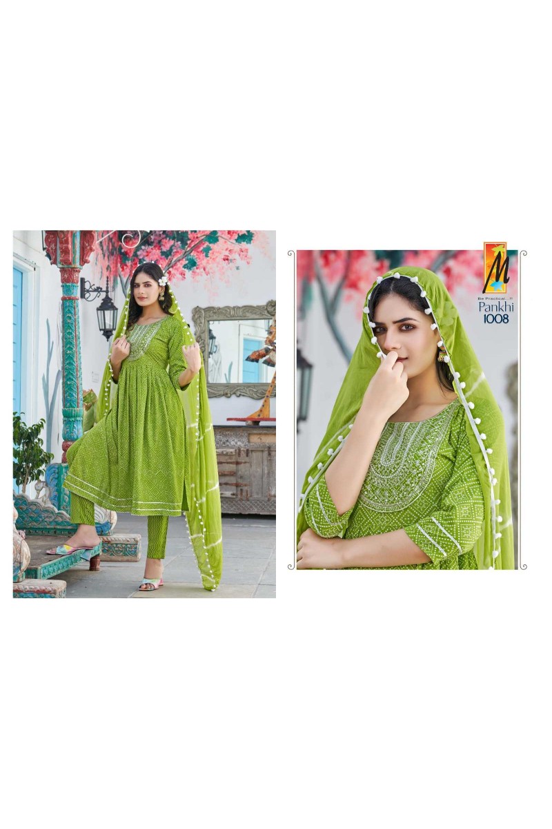 Master Pankhi Rayon Full Stitched Kurti Catalogue Set Wholesale