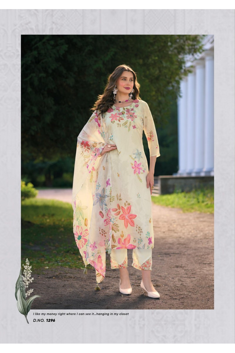 Lady Leela Rubina Vol-2 Kurti With Bottom and Dupatta Catalogues Set