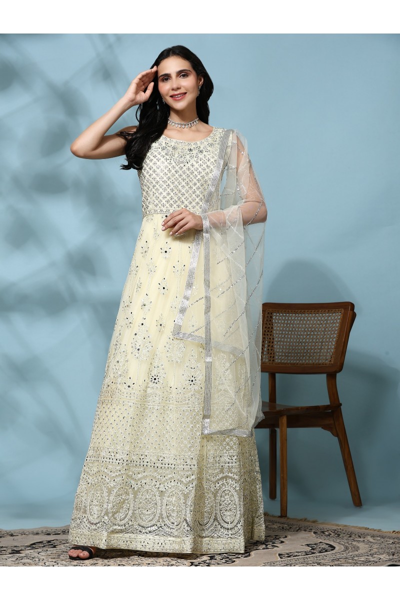 Amoha Trendz D.No-G369-D Wedding Wear Anarkali Style Women's Gowns