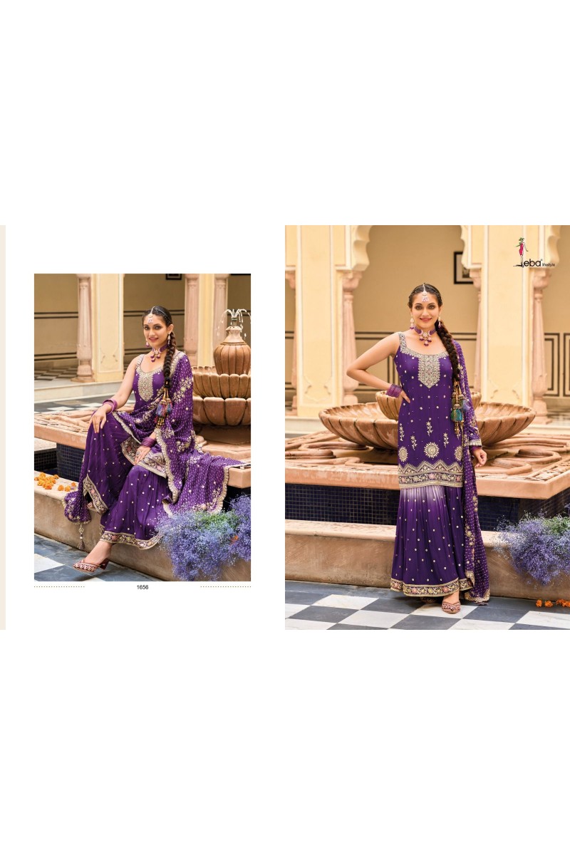 Eba Lifestyle Alfaaz Designer Pakistani Readymade Salwar Kameez Wholesaler