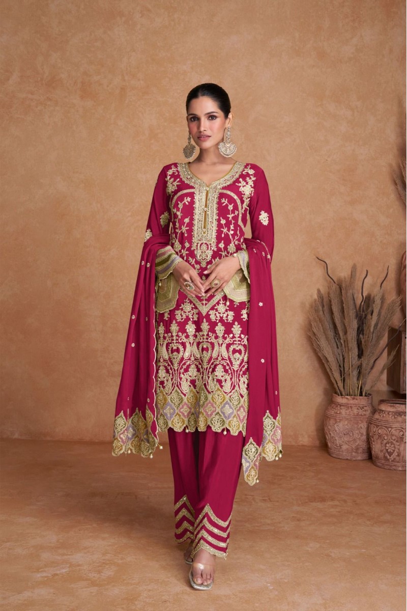 Gulkarya Designer Liyana Vol-1 Chinon Designer Salwar Suits Collection