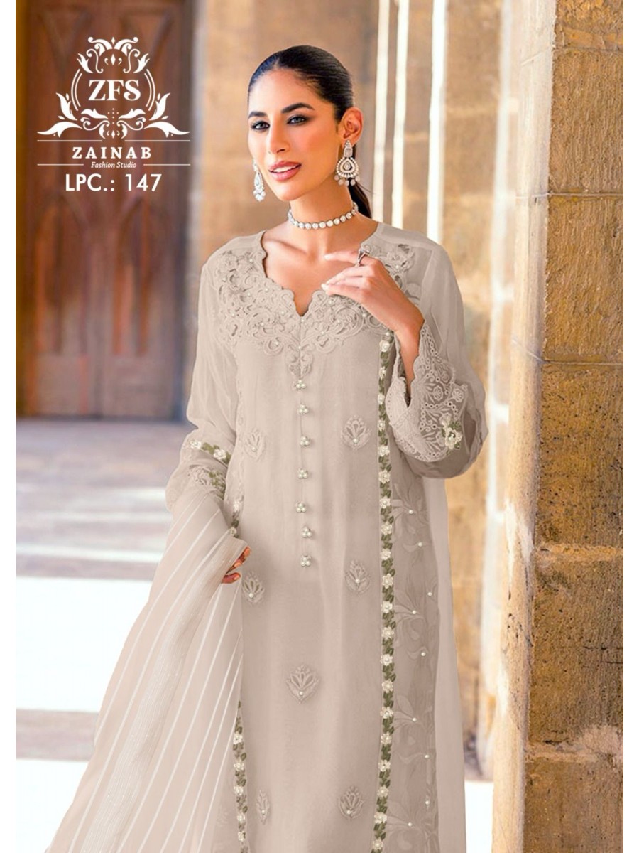 Zainab Fashion Studio Lpc-147 Fancy Pakistani Readymade Suit Designs