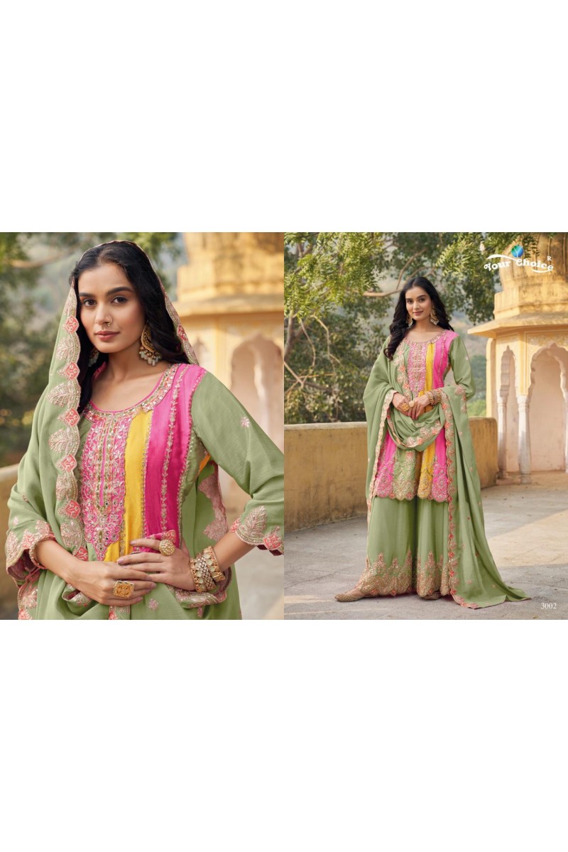 Your Choice Orra Vol-3 Stylish Readymade Designer Suits Latest Collection