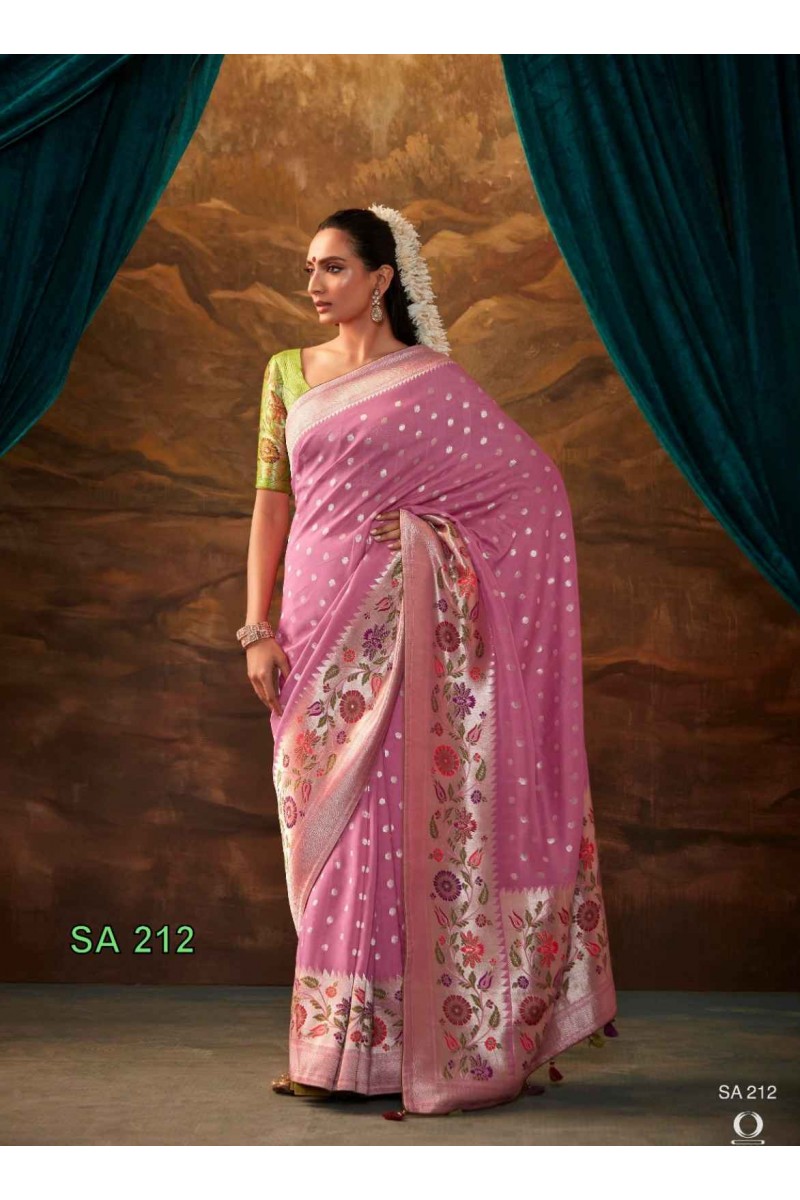 Kimora Sakhi-212 Trendy Traditional Wedding Wear Single Sarees