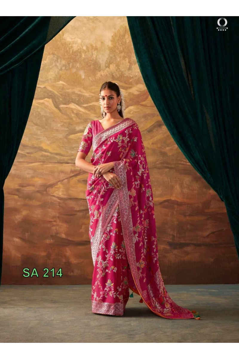 Kimora Sakhi-214 Trendy Traditional Wedding Wear Single Sarees