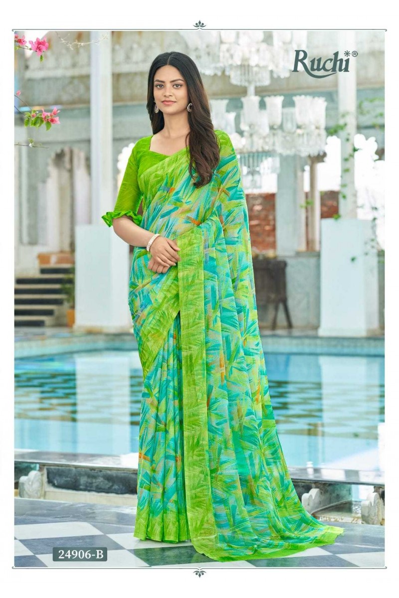 Ruchi Star-21906-B Designer Casual Women's Wear Single Saree