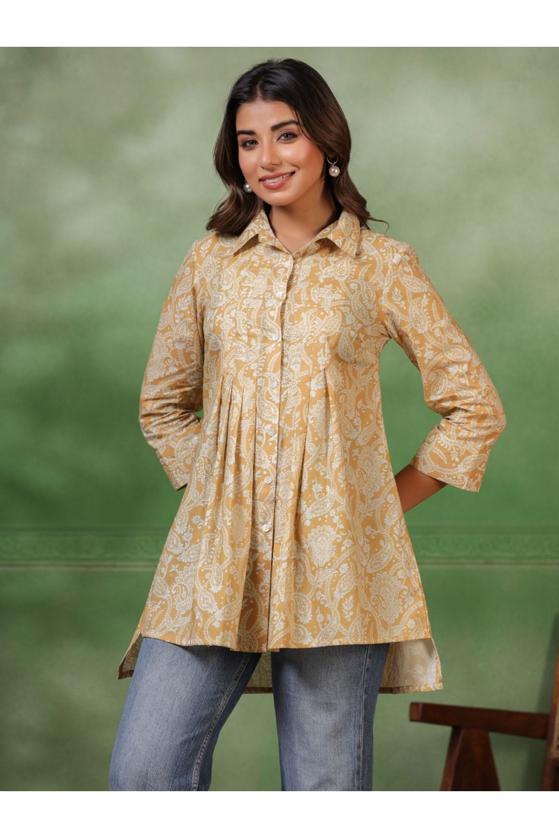 AM-105 Designer Stylish Casual Wear Latest Cotton Tops Combo Set