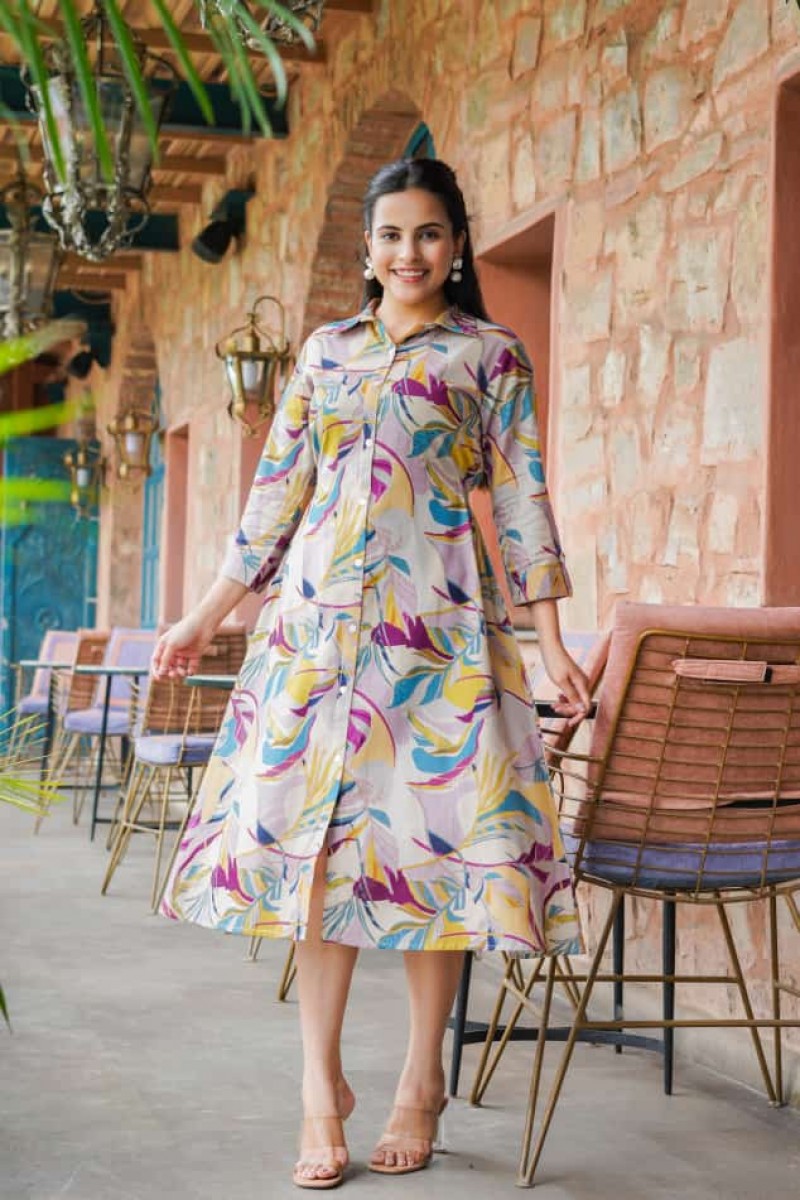 D.No-002 Size Set Western Wear Short Cotton One Piece Catalogue Set