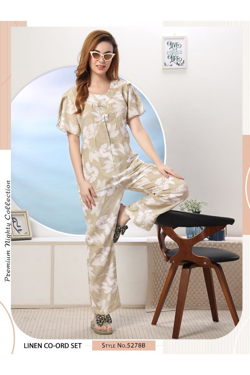 D.No-5278-B Western Wear Tunic Co-Ord Designer Catalogue Set