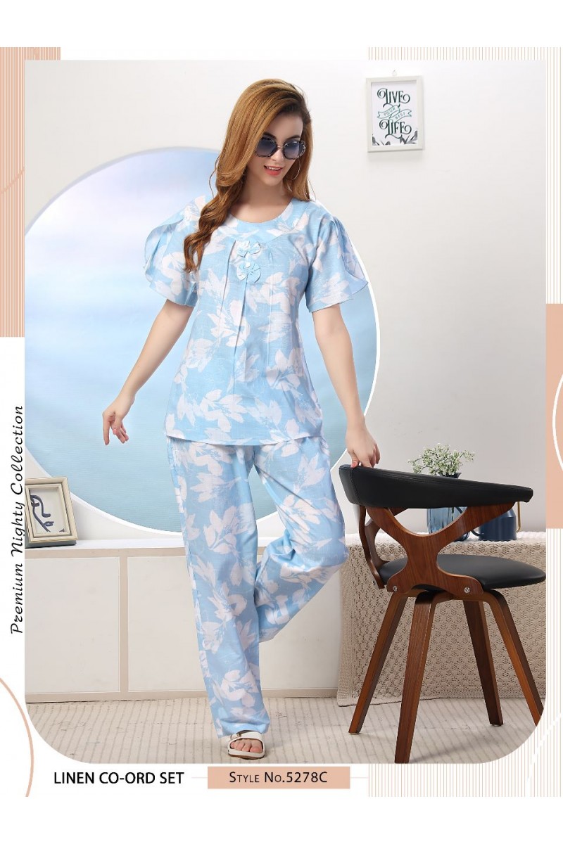 D.No-5278-C Western Wear Tunic Co-Ord Designer Catalogue Set