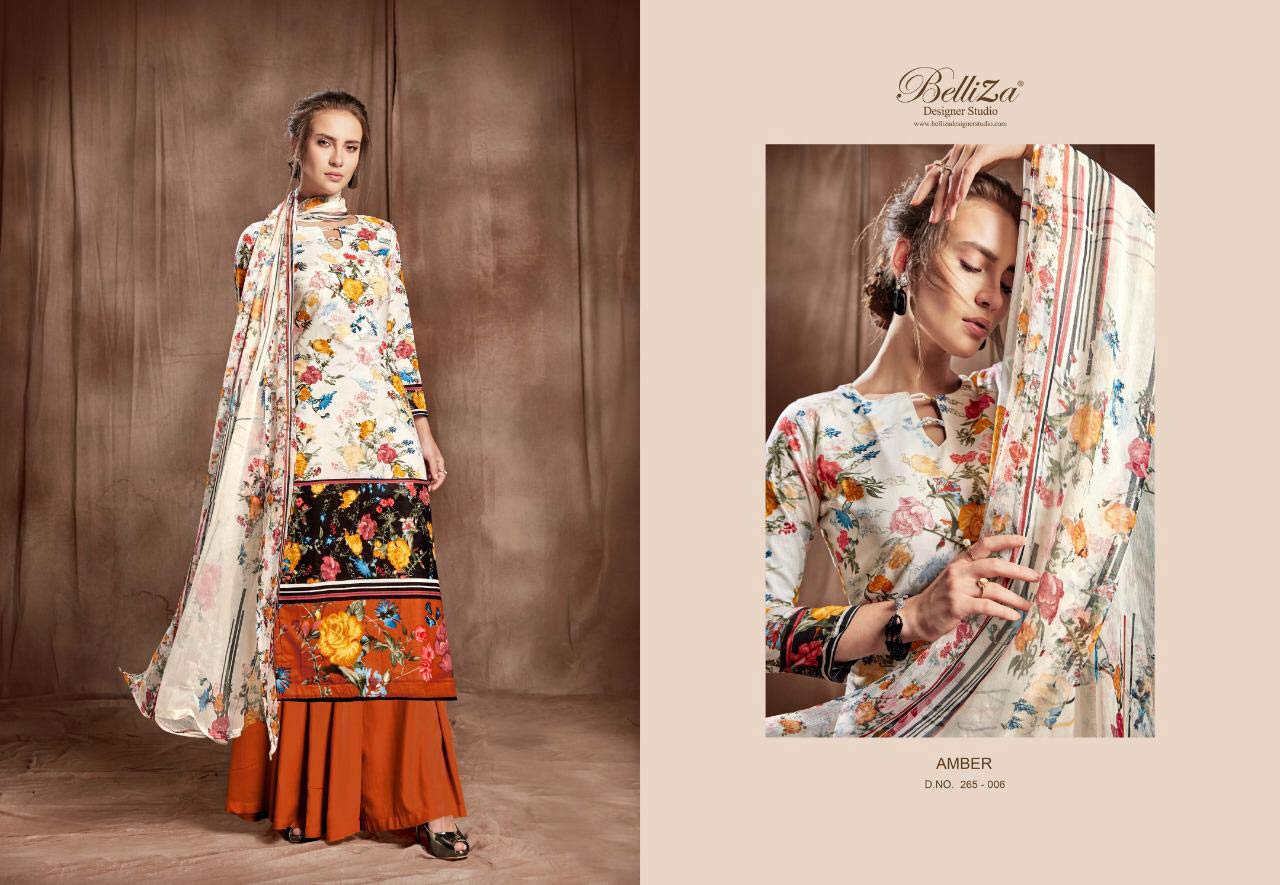 Belliza Designer Studio Amber Digital Printed Salwar Kameez Belliza Designer Studio Amber Digital Printed Salwar Kameez
