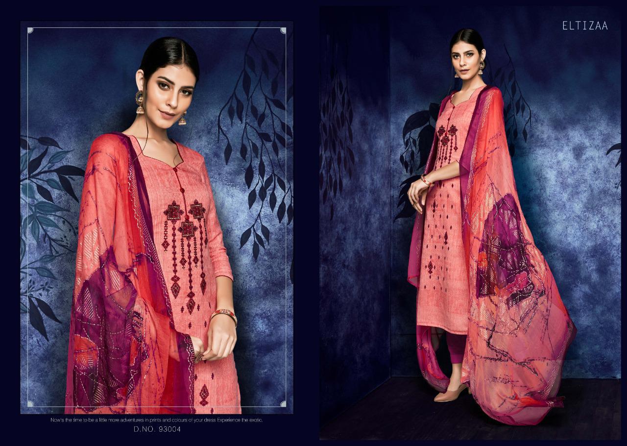 Eltizaa Sargam Prints Pashmina Salwar Kameez Eltizaa Sargam Prints Pashmina Salwar Kameez