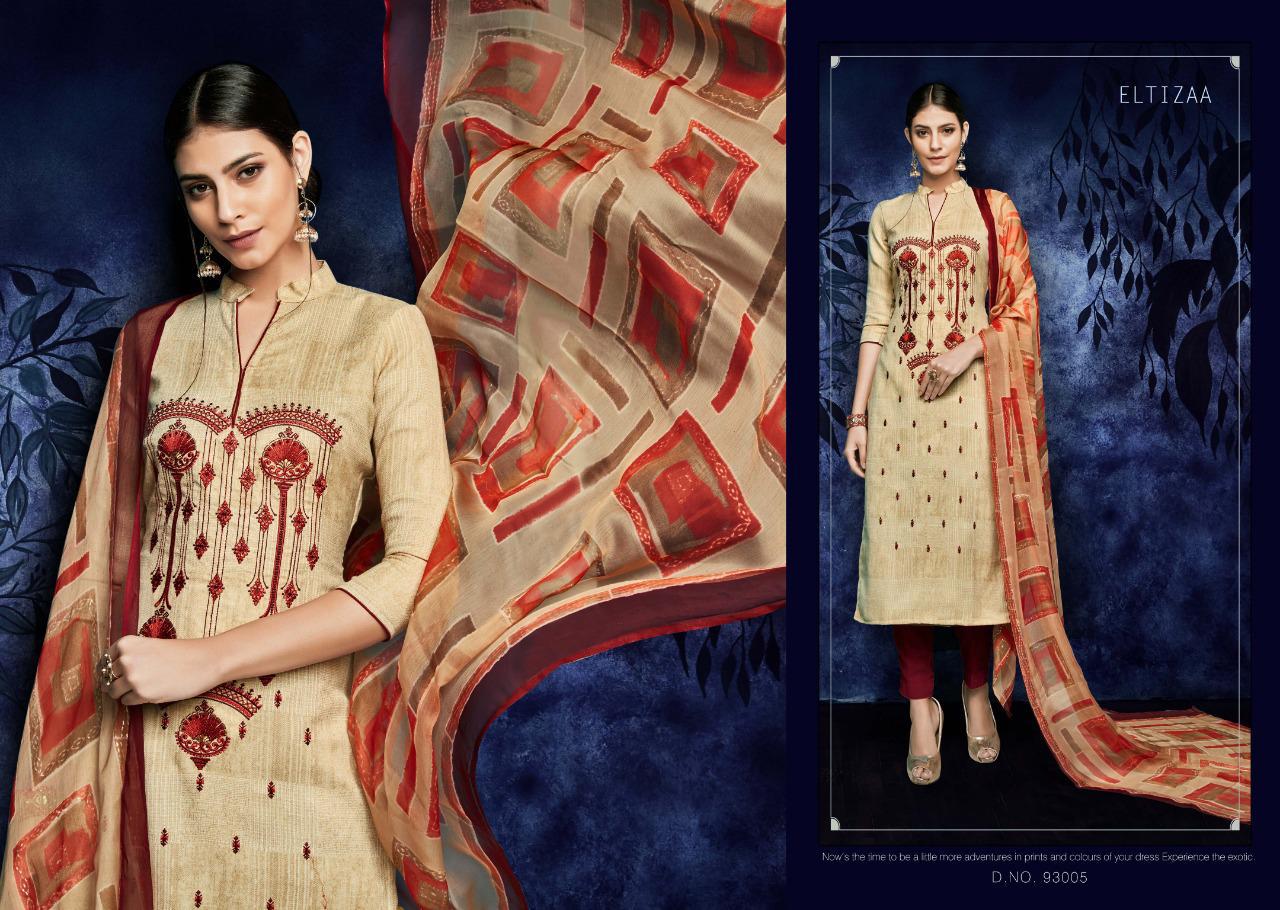 Eltizaa Sargam Prints Pashmina Salwar Kameez Eltizaa Sargam Prints Pashmina Salwar Kameez