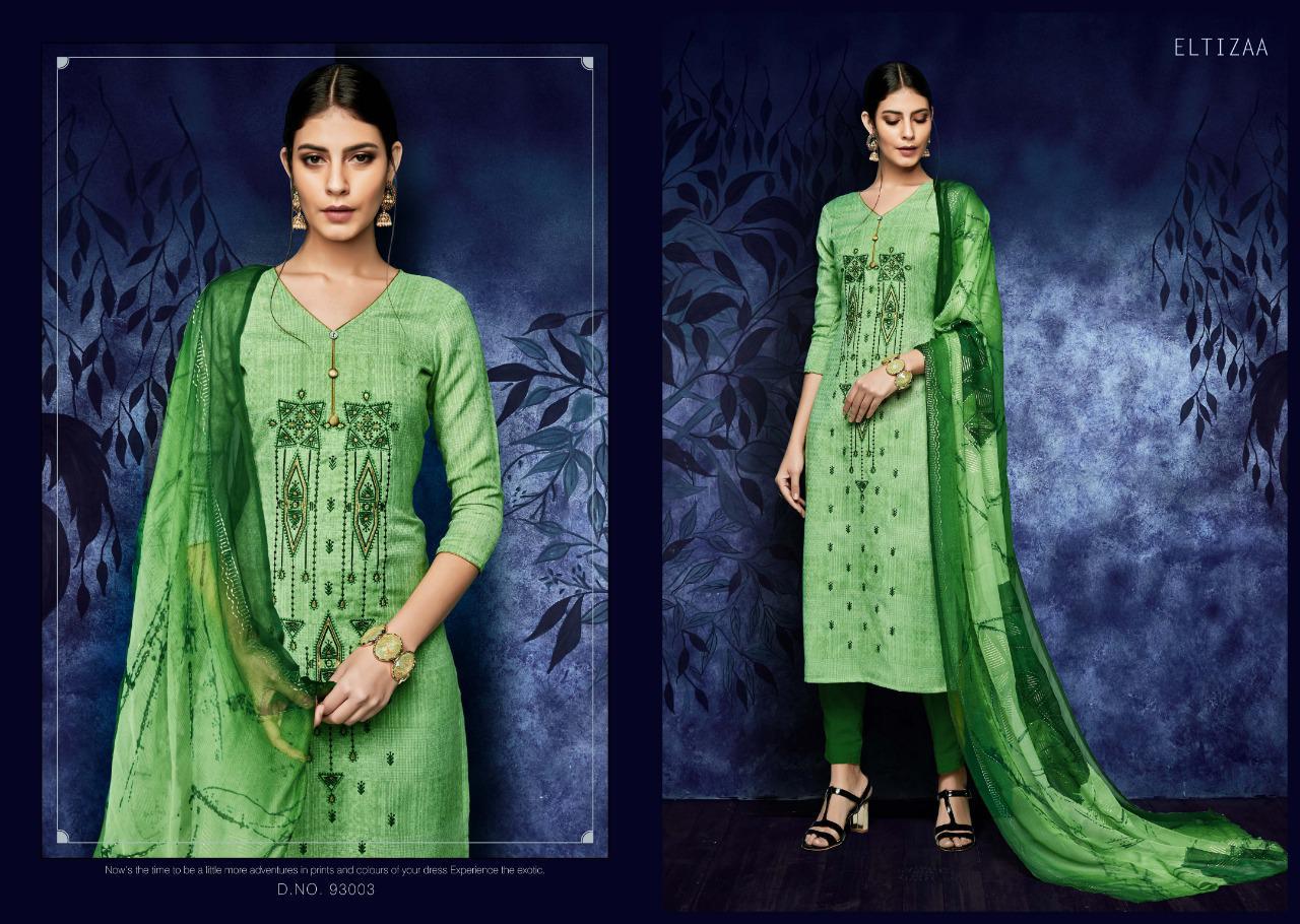 Eltizaa Sargam Prints Pashmina Salwar Kameez Eltizaa Sargam Prints Pashmina Salwar Kameez