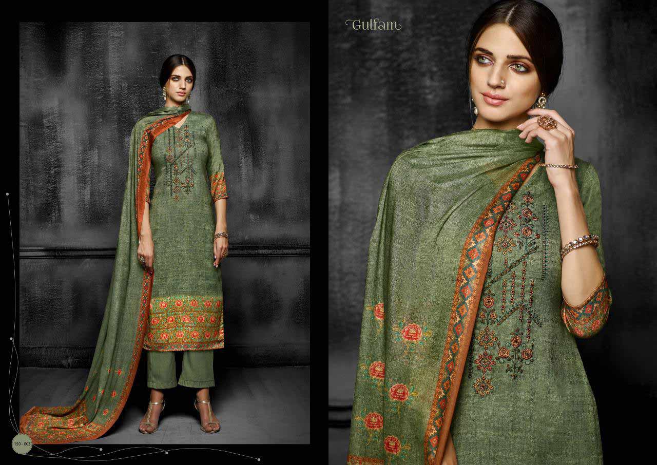 Gulfam Sargam Prints Pashmina Digital Print Dresses Gulfam Sargam Prints Pashmina Digital Print Dresses