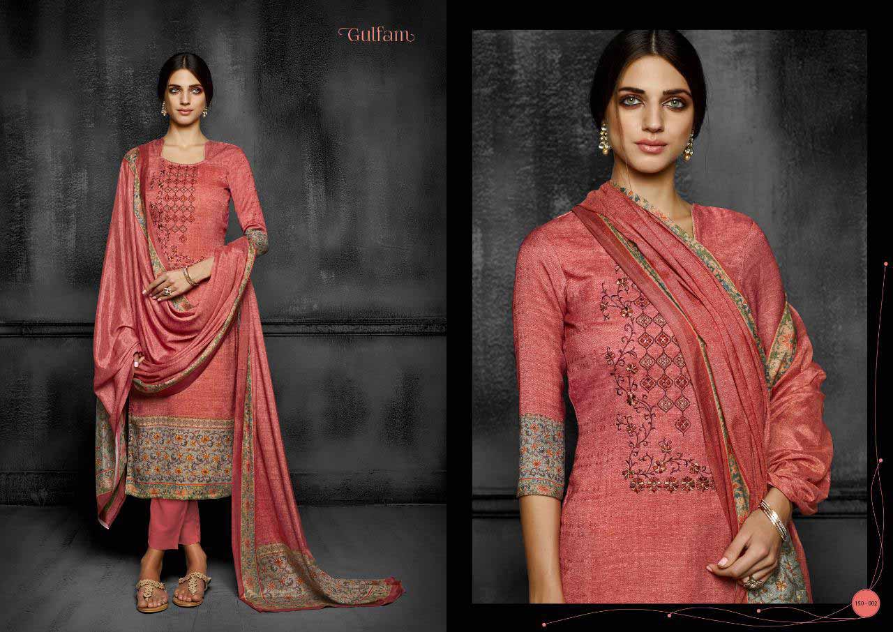 Gulfam Sargam Prints Pashmina Digital Print Dresses Gulfam Sargam Prints Pashmina Digital Print Dresses