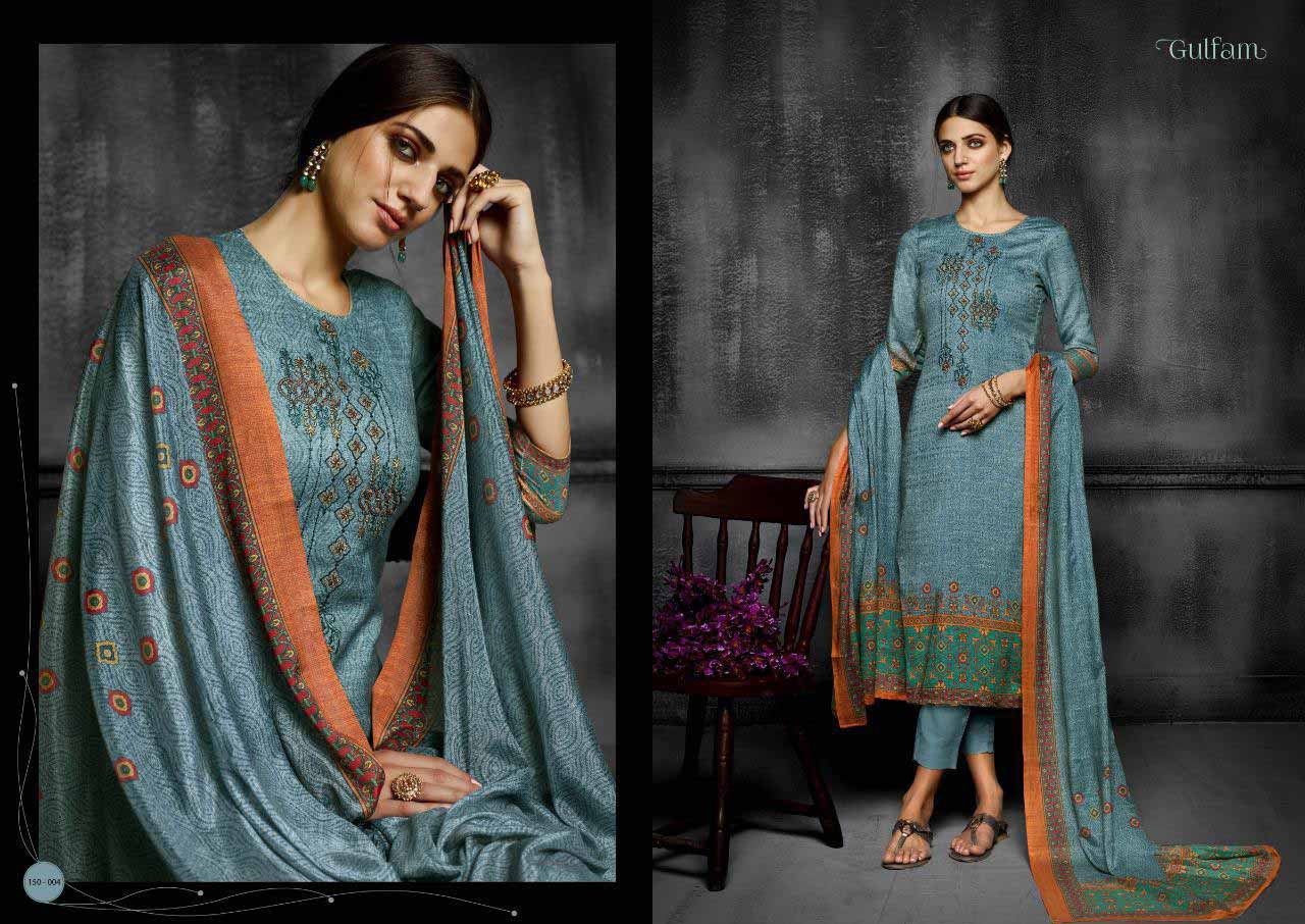 Gulfam Sargam Prints Pashmina Digital Print Dresses Gulfam Sargam Prints Pashmina Digital Print Dresses