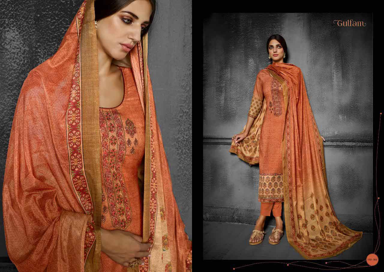Gulfam Sargam Prints Pashmina Digital Print Dresses Gulfam Sargam Prints Pashmina Digital Print Dresses