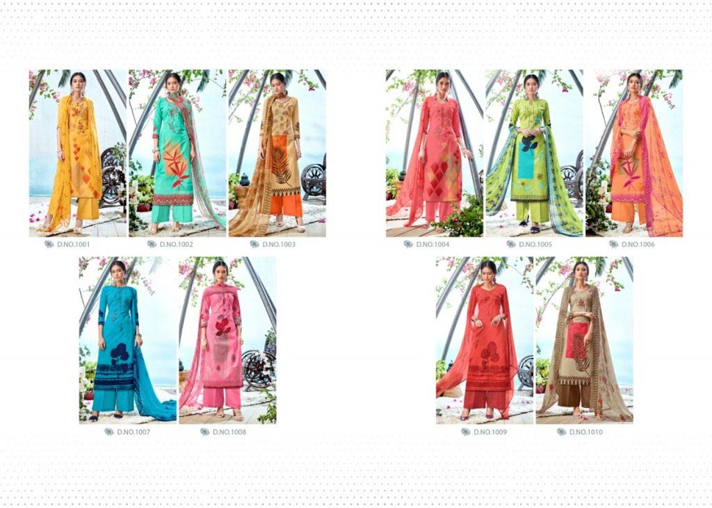 Jannat Azara Cambric Print Embroidery Dresses Jannat Azara Cambric Print Embroidery Dresses