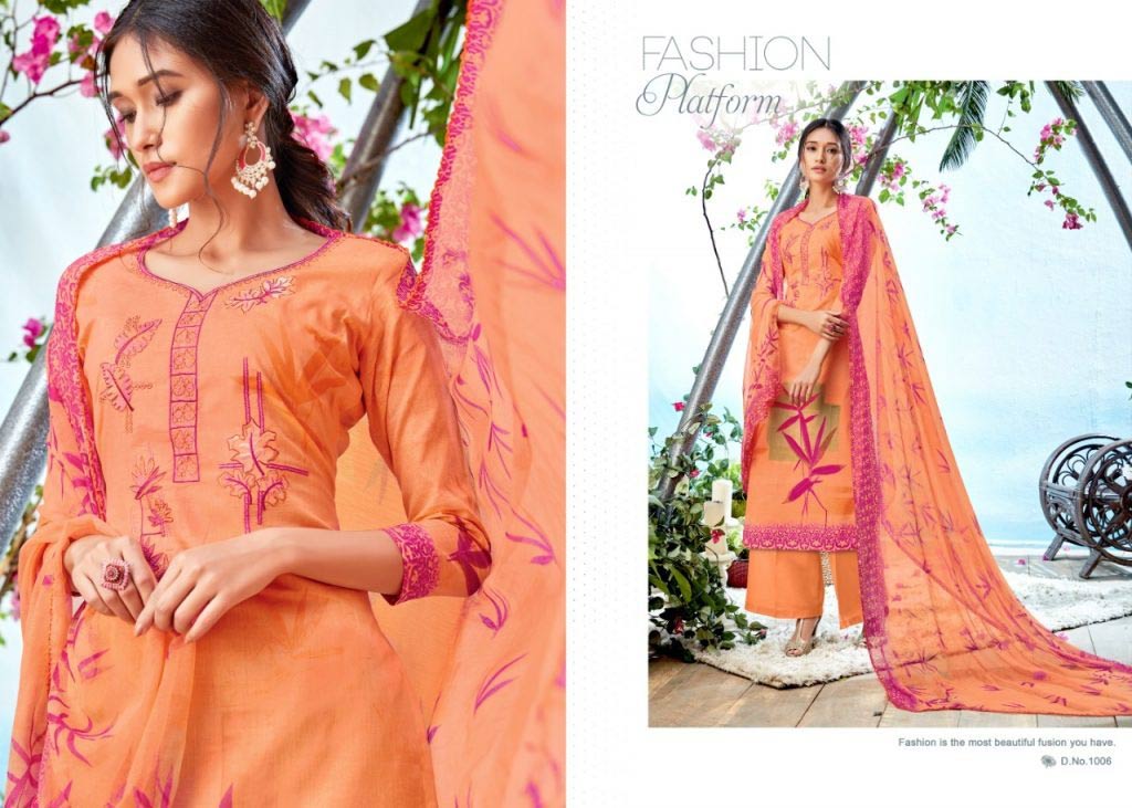 Jannat Azara Cambric Print Embroidery Dresses Jannat Azara Cambric Print Embroidery Dresses