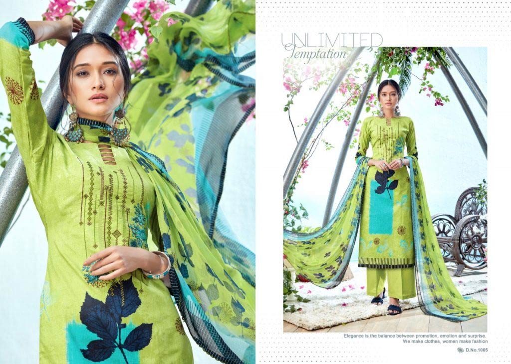 Jannat Azara Cambric Print Embroidery Dresses Jannat Azara Cambric Print Embroidery Dresses