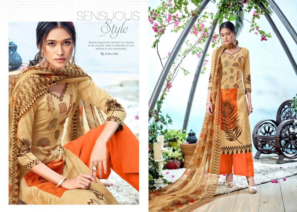 Jannat Azara Cambric Print Embroidery Dresses Jannat Azara Cambric Print Embroidery Dresses