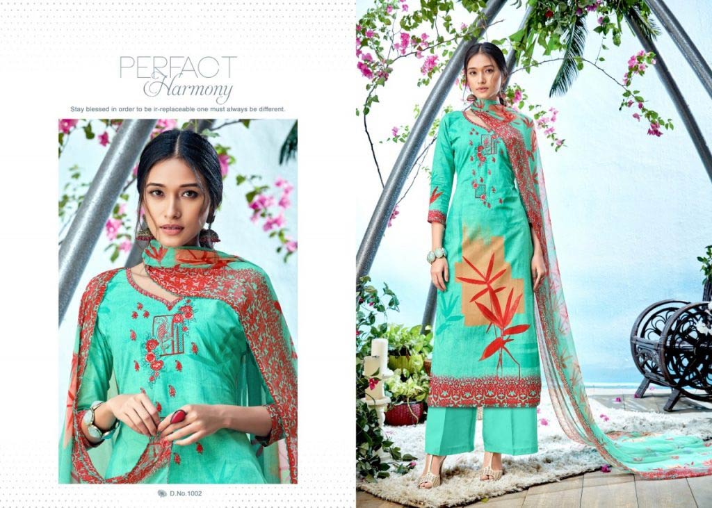 Jannat Azara Cambric Print Embroidery Dresses Jannat Azara Cambric Print Embroidery Dresses