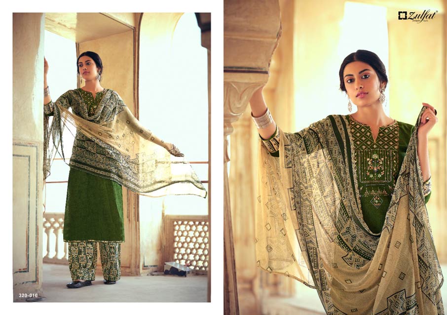 Jashn-e-Patiala Cotton Printed Dress Material Set Jashn-e-Patiala Cotton Printed Dress Material Set