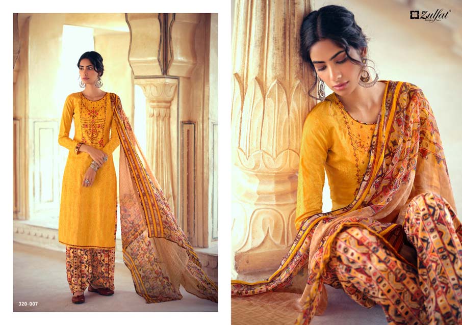 Jashn-e-Patiala Cotton Printed Dress Material Set Jashn-e-Patiala Cotton Printed Dress Material Set