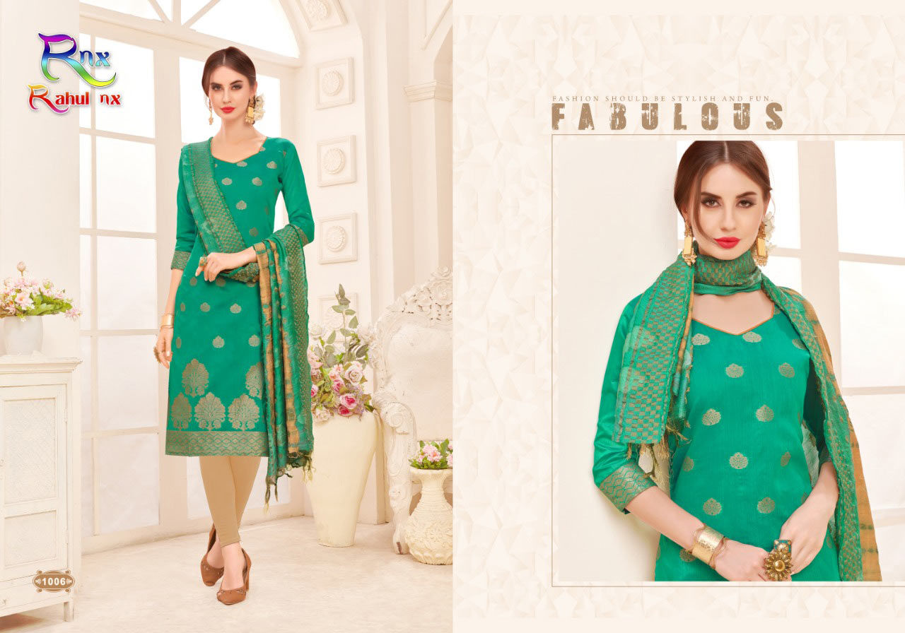 Kanchipuram Banarasi Jacquard Dress Material Catalog Kanchipuram Banarasi Jacquard Dress Material Catalog