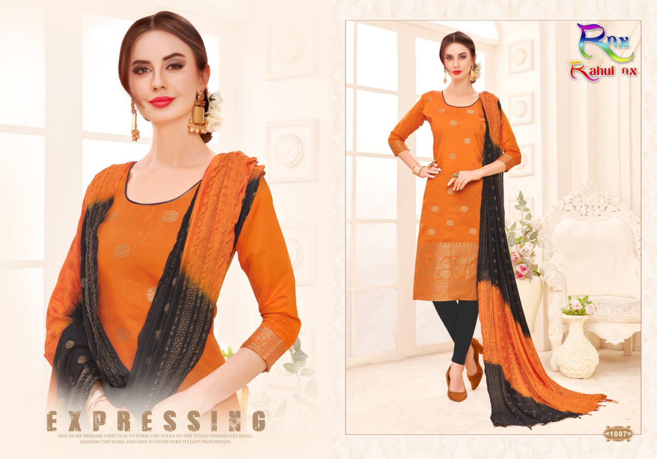 Kanchipuram Banarasi Jacquard Dress Material Catalog Kanchipuram Banarasi Jacquard Dress Material Catalog