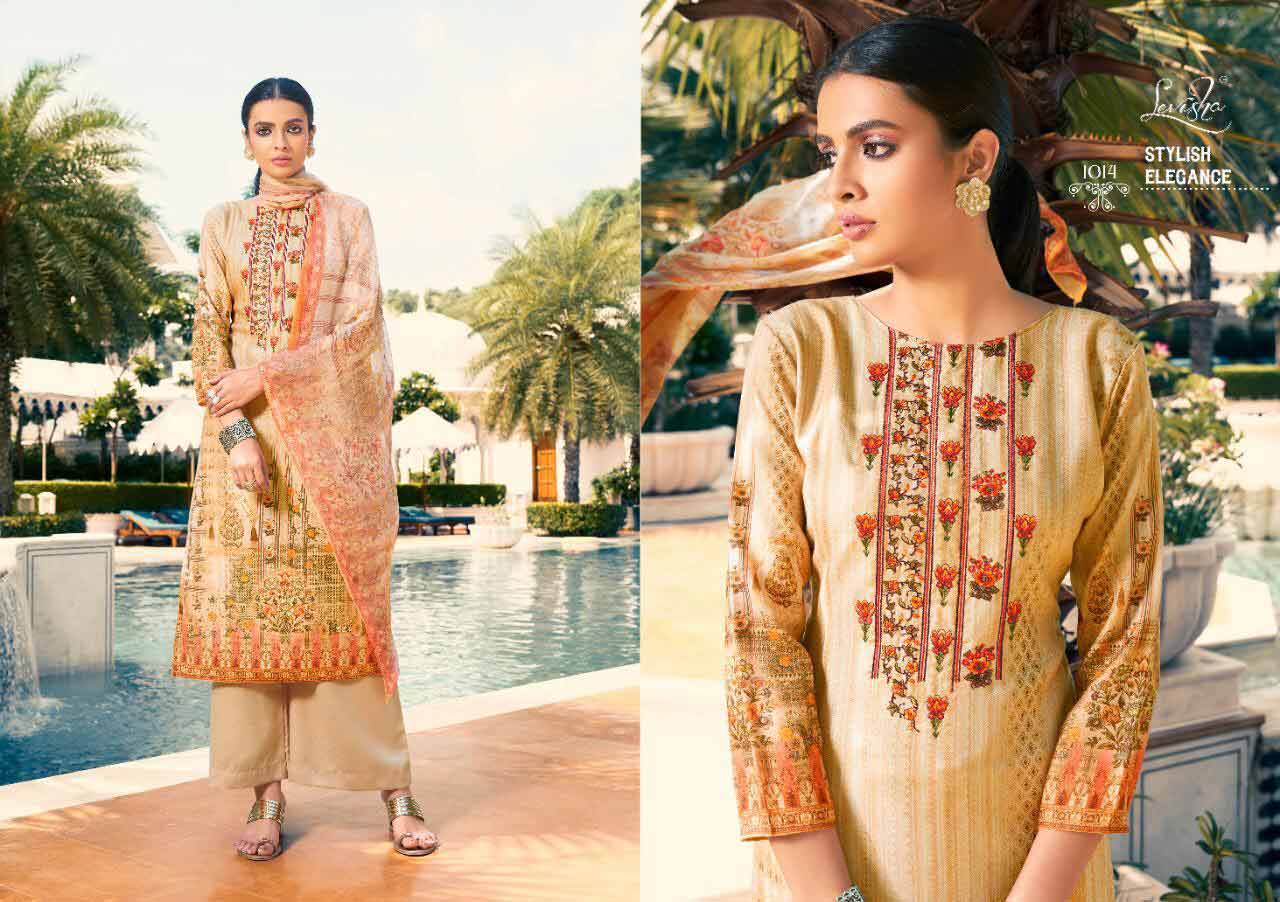 Mausin Levisha Pashmina Printed Dress Materials Mausin Levisha Pashmina Printed Dress Materials