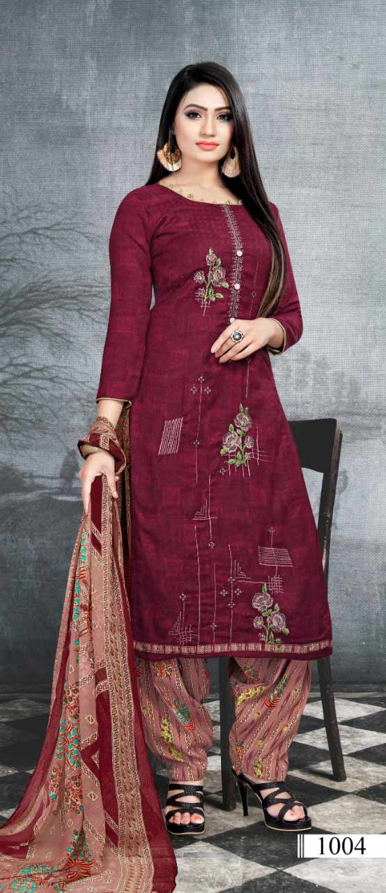 Niharika Bipson Pashmina Embroidery Suits Niharika Bipson Pashmina Embroidery Suits