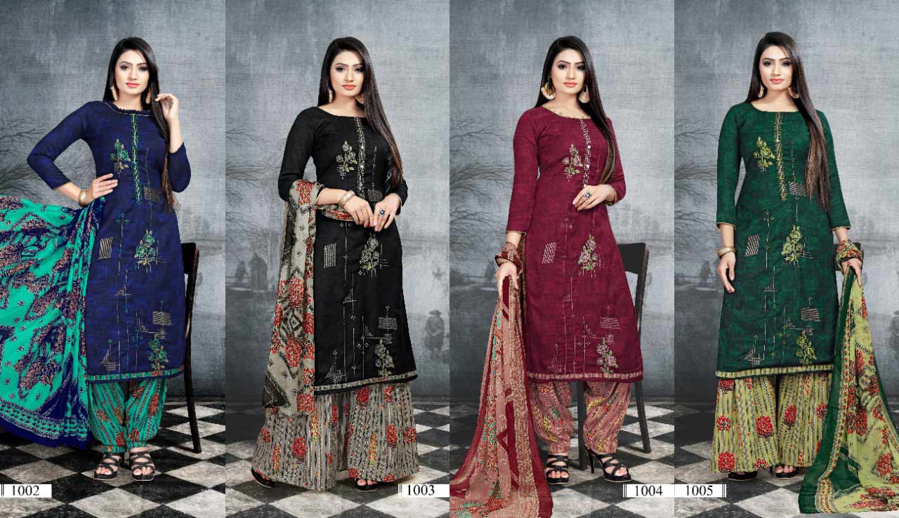 Niharika Bipson Pashmina Embroidery Suits Niharika Bipson Pashmina Embroidery Suits
