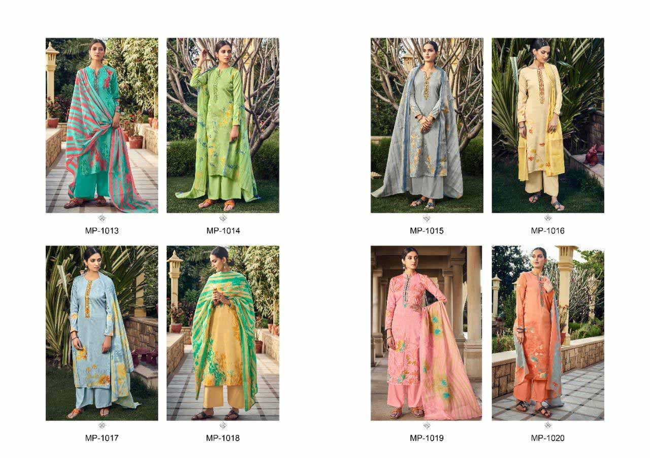 Panchhi Levisha Cotton Printed Dress Materials Panchhi Levisha Cotton Printed Dress Materials