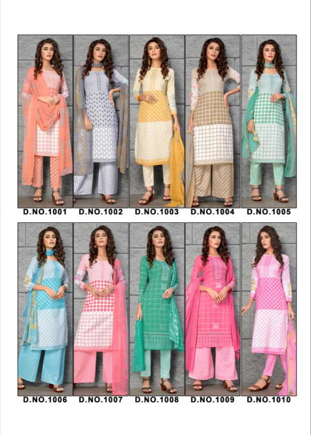 Rasbhari Soft Cottan Digital Style Dresses Rasbhari Soft Cottan Digital Style Dresses
