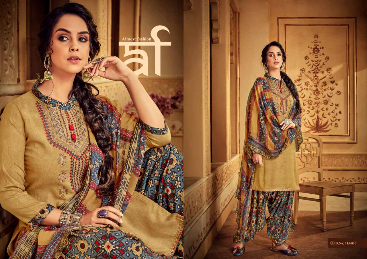 Alok Sakhiya Pure Viscose Rayon Patiyala Dress Materials Alok Sakhiya Pure Viscose Rayon Patiyala Dress Materials