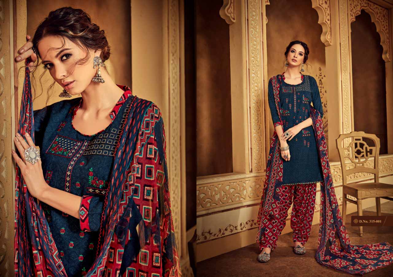 Alok Sakhiya Pure Viscose Rayon Patiyala Dress Materials Alok Sakhiya Pure Viscose Rayon Patiyala Dress Materials