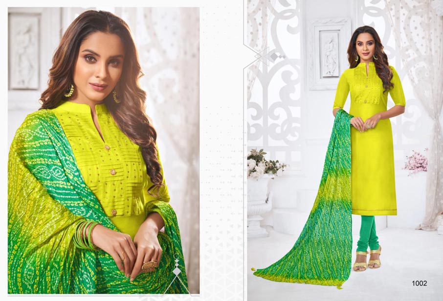 Samaya Modal Silk Fancy Stitch dress Material Set Samaya Modal Silk Fancy Stitch dress Material Set