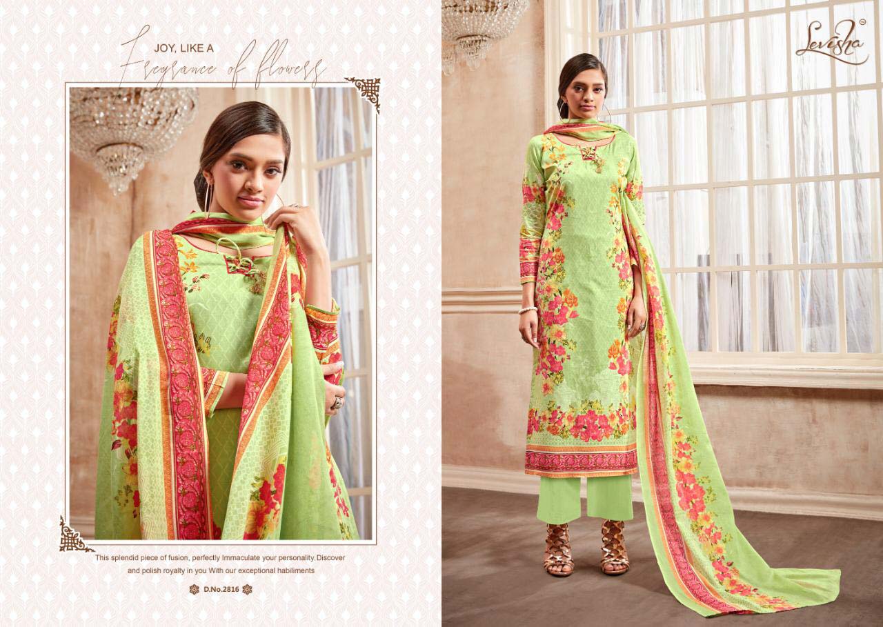Shahin Levisha Pure Cotton Printed Dress Material Shahin Levisha Pure Cotton Printed Dress Material