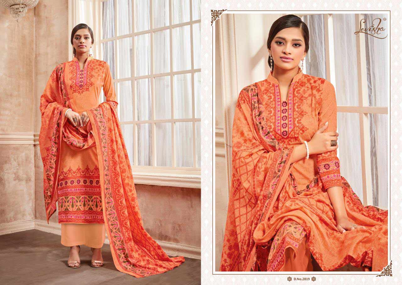Shahin Levisha Pure Cotton Printed Dress Material Shahin Levisha Pure Cotton Printed Dress Material