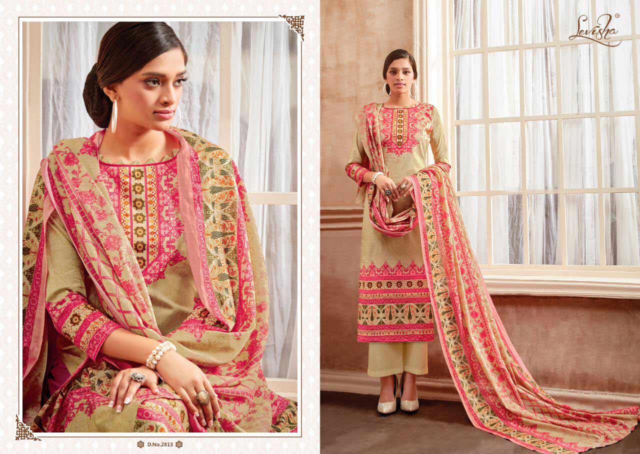 Shahin Levisha Pure Cotton Printed Dress Material Shahin Levisha Pure Cotton Printed Dress Material