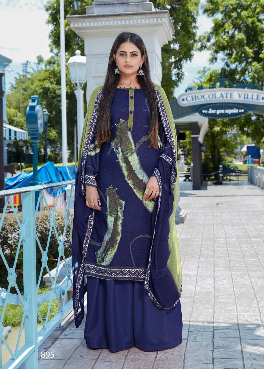 Signature Bipson Digital Print Pashmina Suit Signature Bipson Digital Print Pashmina Suit