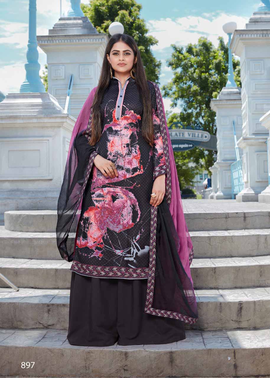 Signature Bipson Digital Print Pashmina Suit Signature Bipson Digital Print Pashmina Suit
